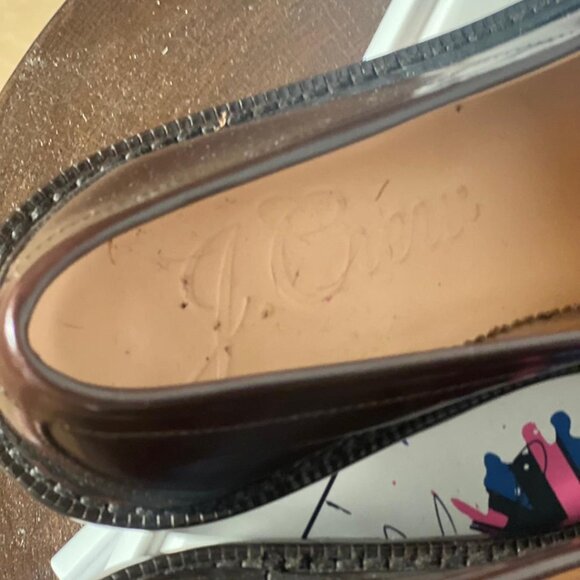 J. Crew Brown Leather Loafers - Picture 3 of 5